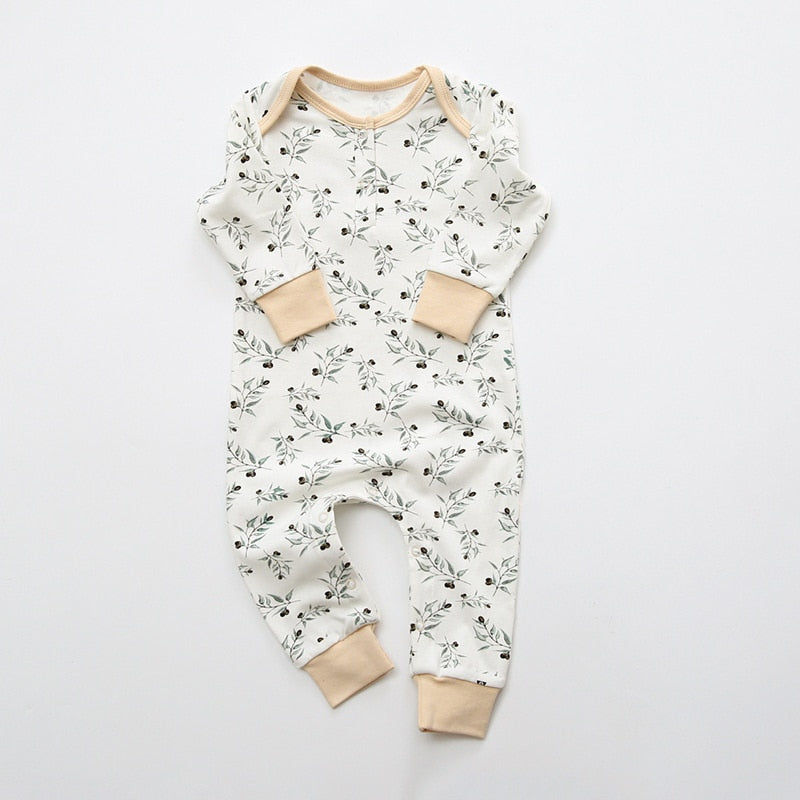 Cotton Baby Printed Jumpsuits