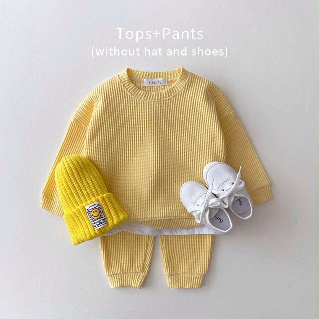 Waffle Cotton 2pcs Set