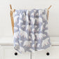 Printed Organic Bamboo Cotton Muslin Swaddle