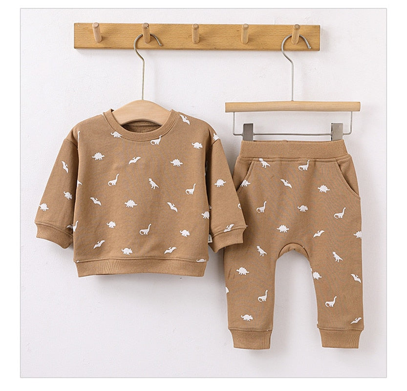 Baby Boy/Girl Print 2Pcs Set