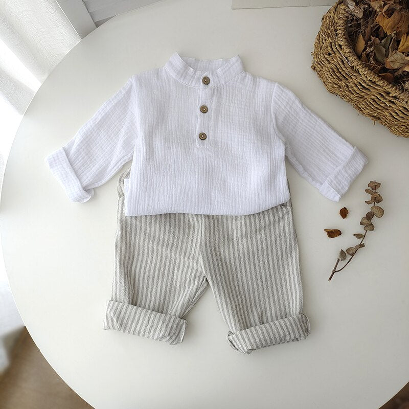 Linen/Cotton 2 Pcs Set