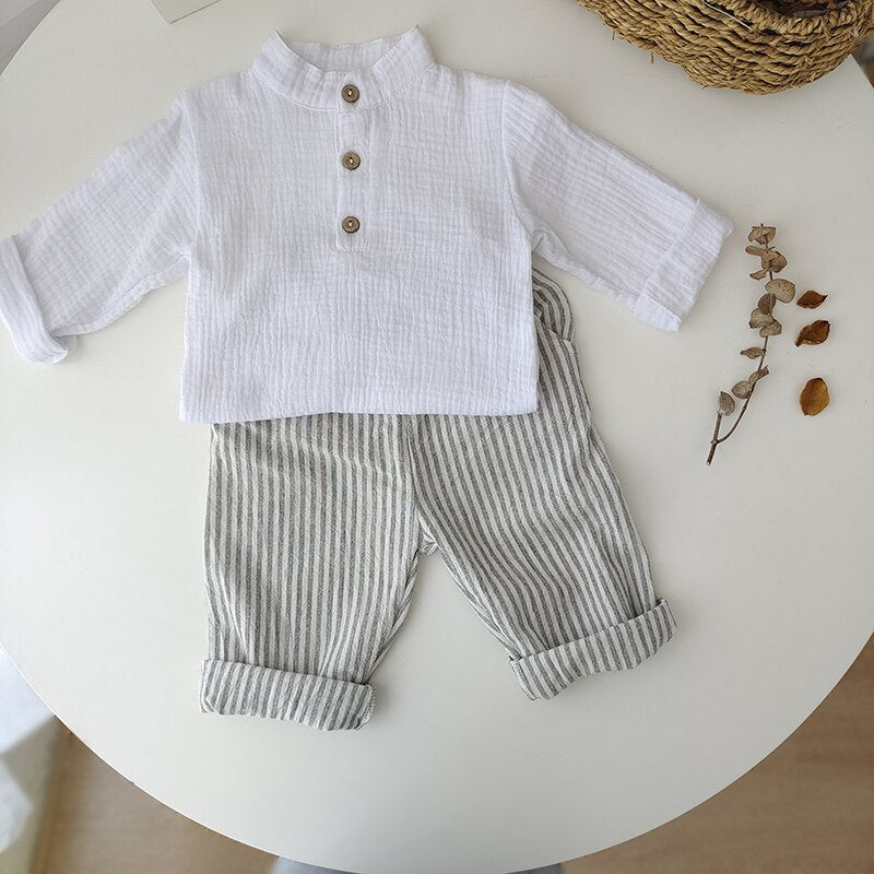 Linen/Cotton 2 Pcs Set