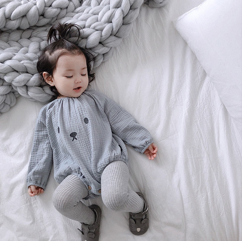 Cotton Baby Printed Jumpsuits