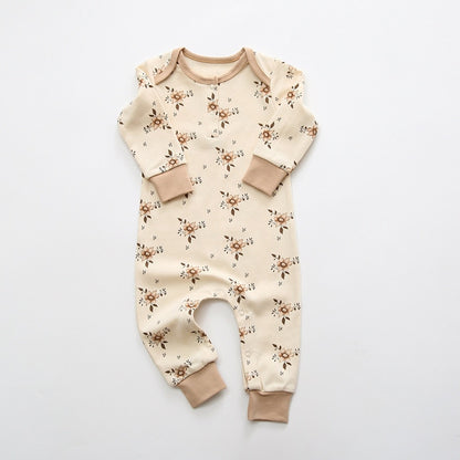 Cotton Baby Printed Jumpsuits