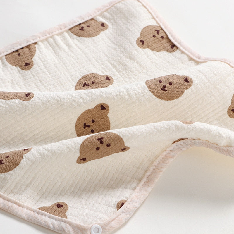 Baby Neutral Color Handkerchief Bib