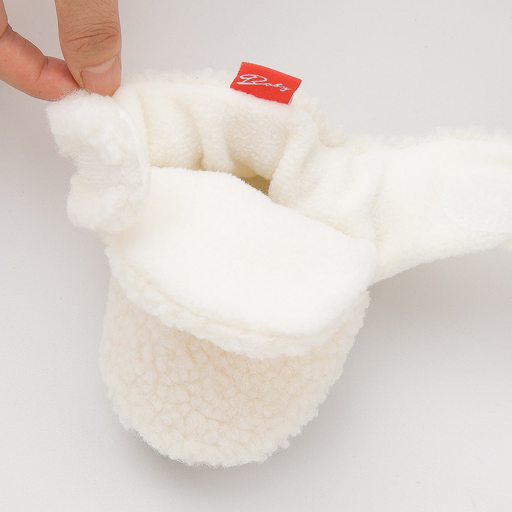 Baby Anti Slip Fuzzy Moccasin Shoes