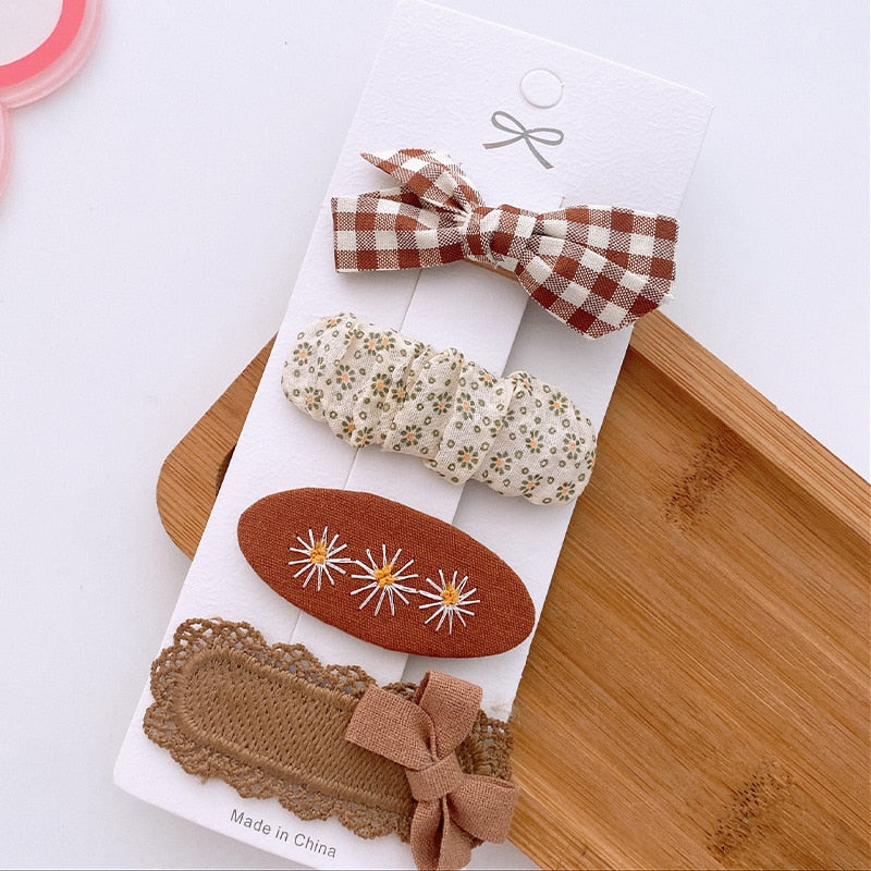 Neutral Hairclip Set