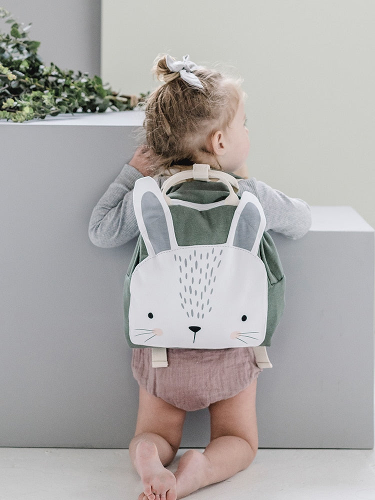 Baby Plush Cartoon Animal Backpack