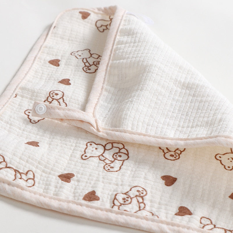 Baby Neutral Color Handkerchief Bib