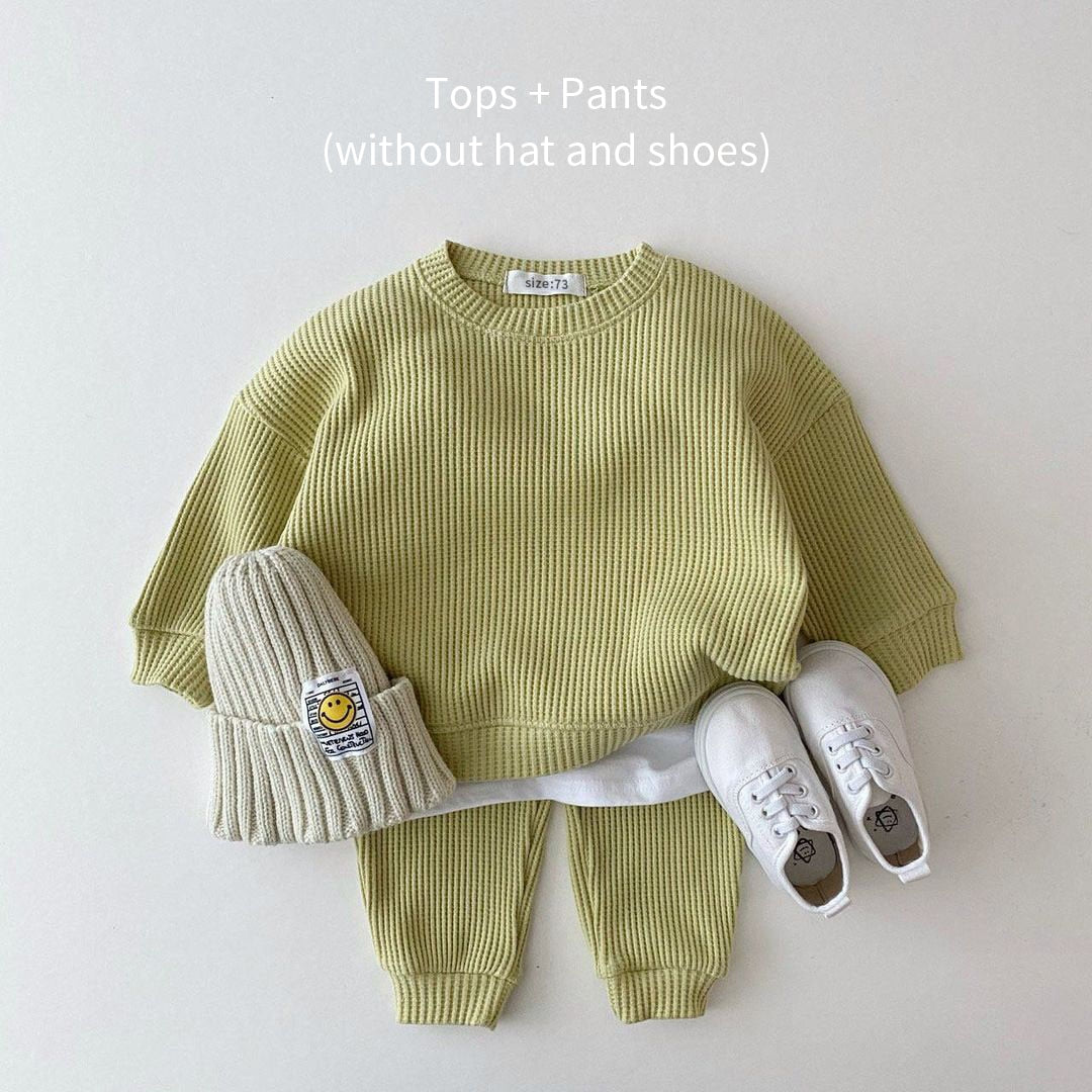 Waffle Cotton 2pcs Set