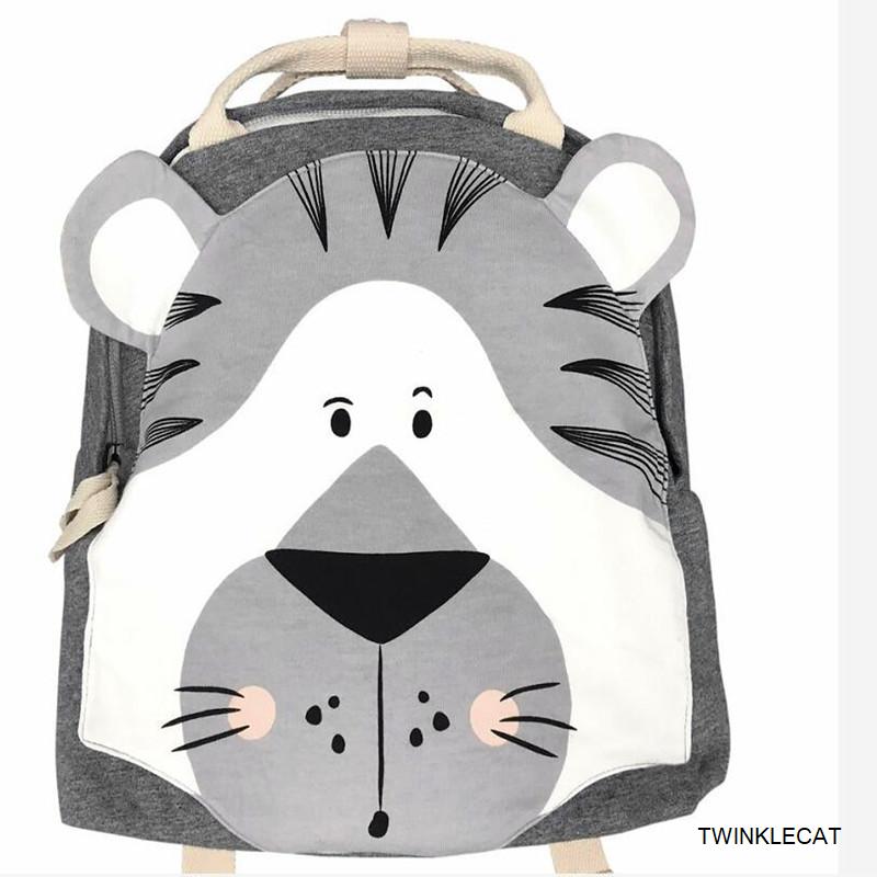 Baby Plush Cartoon Animal Backpack