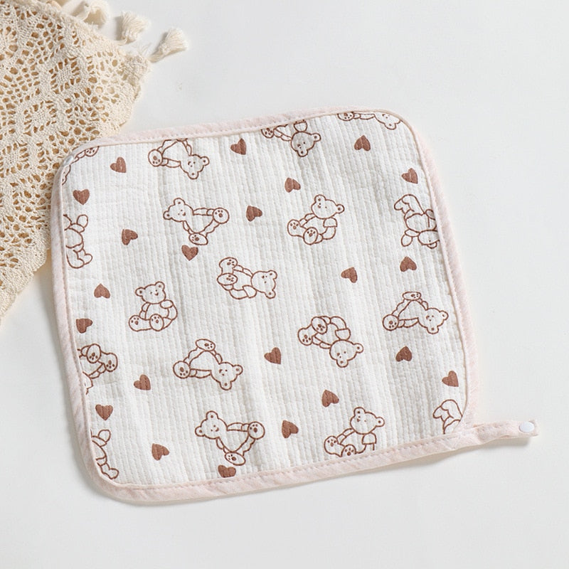 Baby Neutral Color Handkerchief Bib