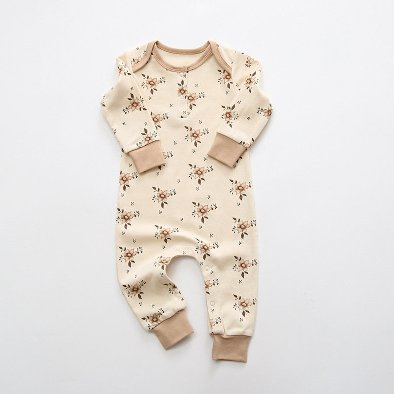 Cotton Baby Printed Jumpsuits