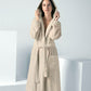 Women's Hooded Turkish Cotton Terry Cloth Robe