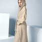 Women's Hooded Turkish Cotton Terry Cloth Robe