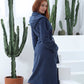 Women's Hooded Turkish Cotton Terry Cloth Robe