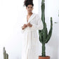 Women's Hooded Turkish Cotton Terry Cloth Robe